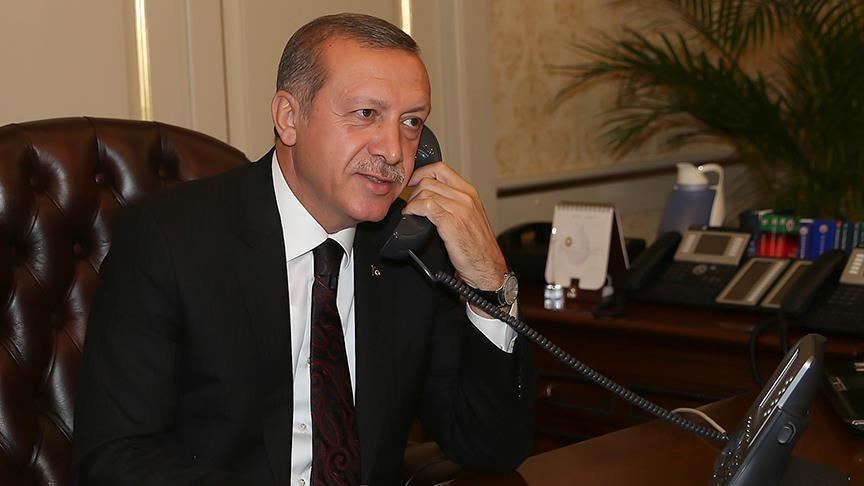 گفتگوی تلفنی اردوغان با روسای جمهور آذربایجان و غنا