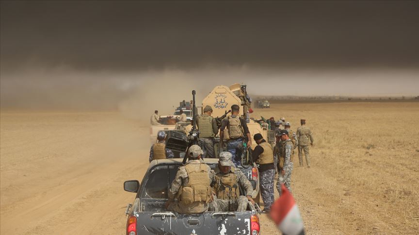 Irak'ta Haşdi Şabi kampına İHA saldırısı 
