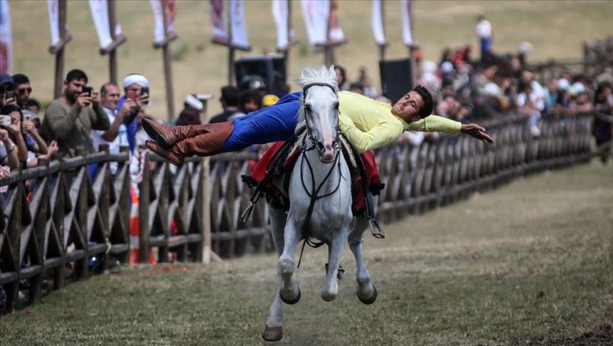 انطلاق فعاليات مهرجان "الرياضات الشعبية في العالم التركي"