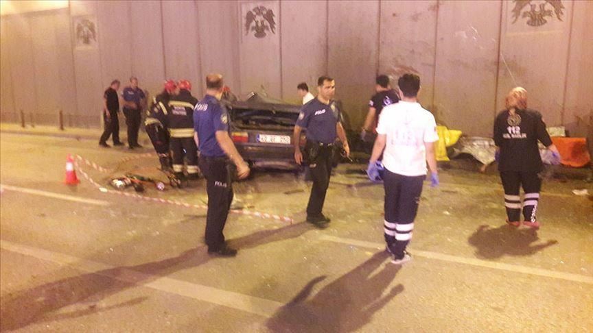Car crash kills 7 people in central Turkey
