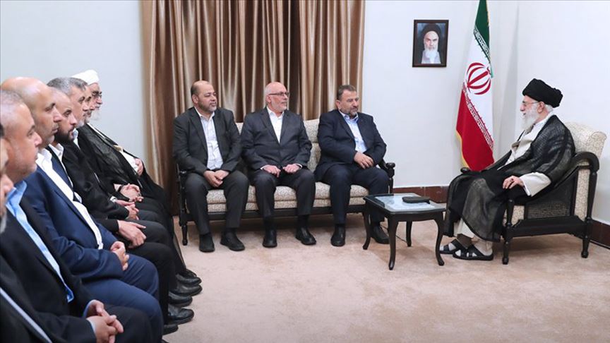 Hamas heyeti İran lideri Hamaney ile görüştü