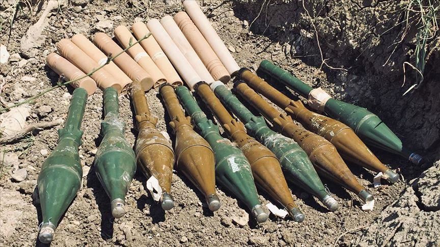 На севере Ирака уничтожено оружие и боеприпасы террористов РКК 