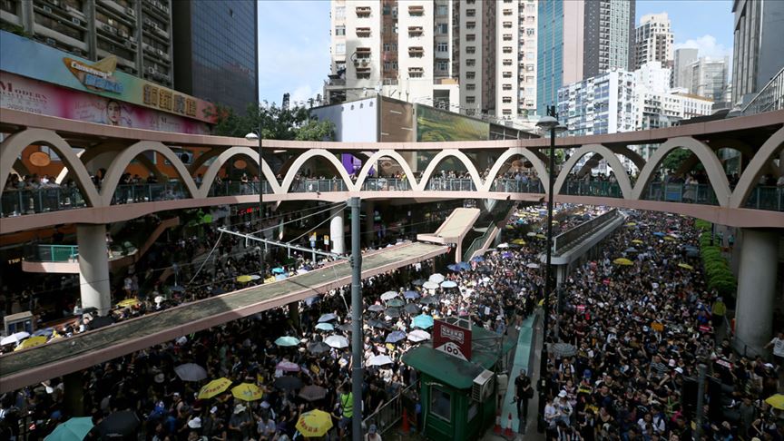 Çin'den Hong Kong yerel hükümetine destek açıklaması