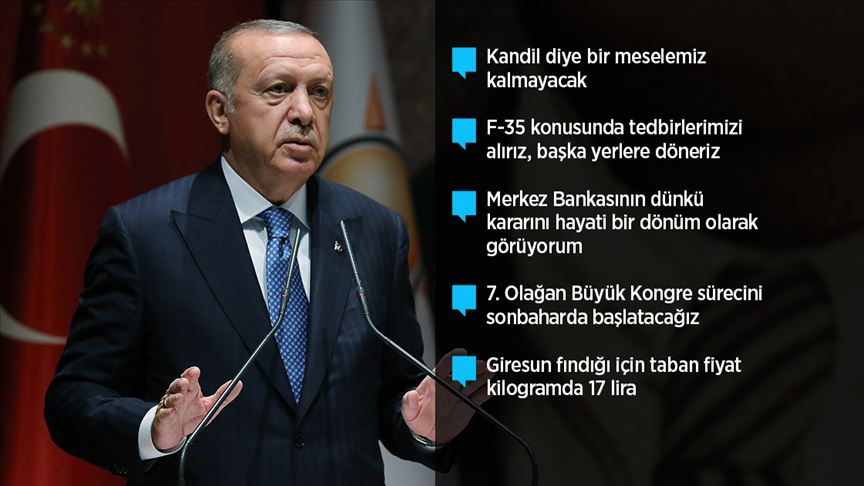 Cumhurbaşkanı Erdoğan: Fırat'ın doğusundaki terör koridorunu paramparça etmekte kararlıyız