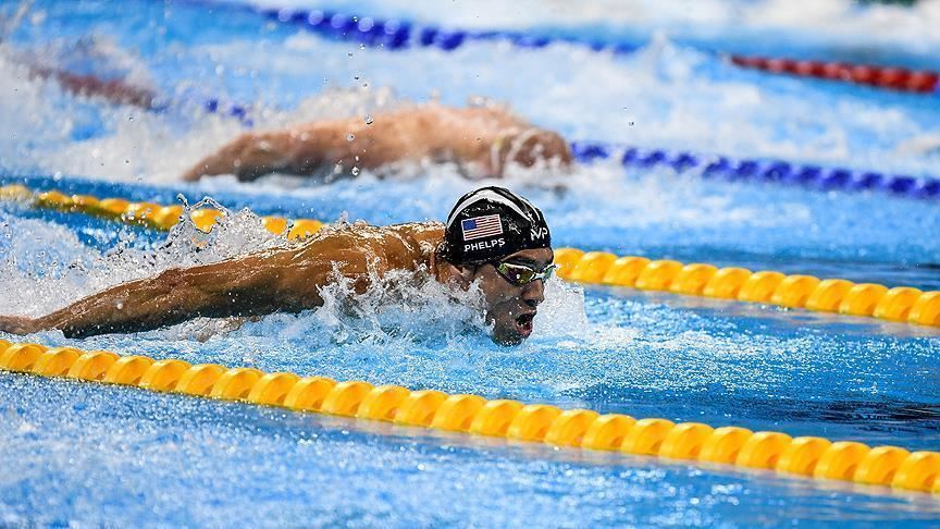 Phelps' record mark falls at championships in S.Korea