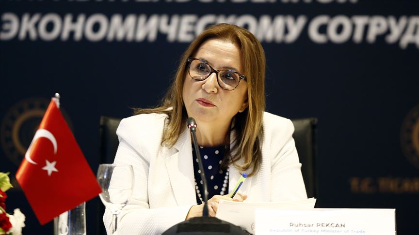وزيرة تركية: التبادل التجاري مع روسيا وصل 25.7 مليار دولار 2018