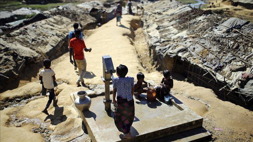Myanmar delegation visits Rohingya camps in Bangladesh