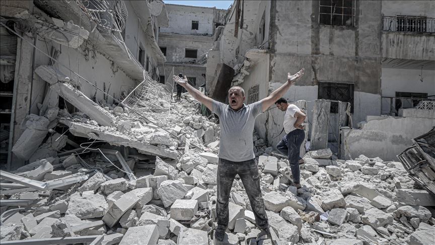 سوريا.. مقتل 14 مدنيا وإصابة 30 في غارات النظام وروسيا 