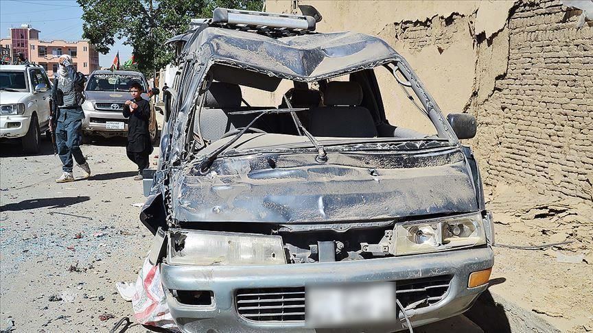 Afghanistan: 4 policemen killed in suicide car bombing