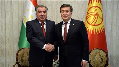 دیدار سران قرقیزستان و تاجیکستان در مورد اجرای روند علامتگذاری مرزی