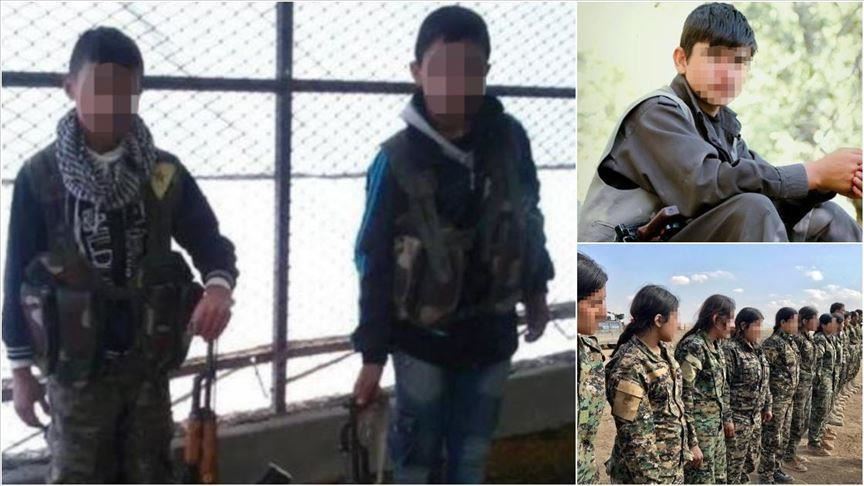 313 children recruited by YPG/PKK terror group: UN