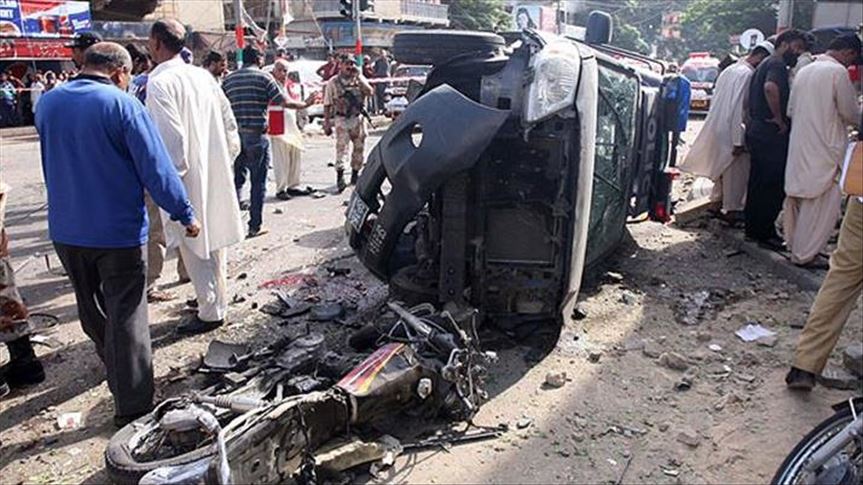 انفجار بمب در پاکستان 4 قربانی گرفت