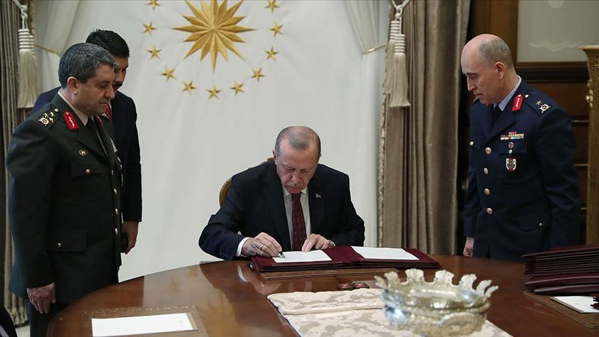 Turkey announces Supreme Military Council decisions