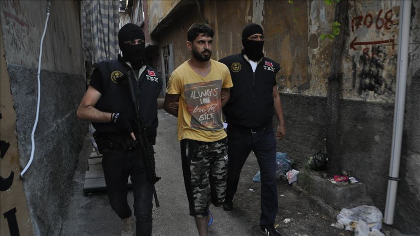 Turkey: 122 Daesh terror suspects nabbed this July