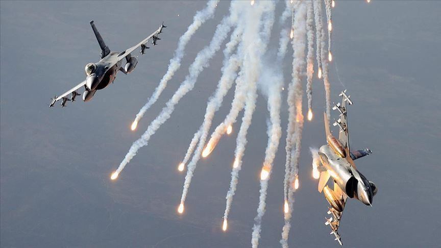 Turkish jets neutralize 5 PKK terrorists in N.Iraq