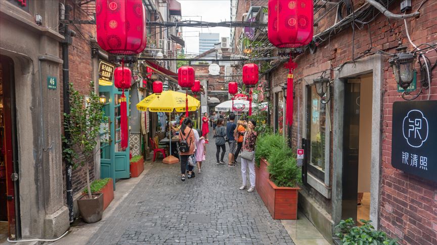 Çin'in sanat labirenti 'Tienzıfang'