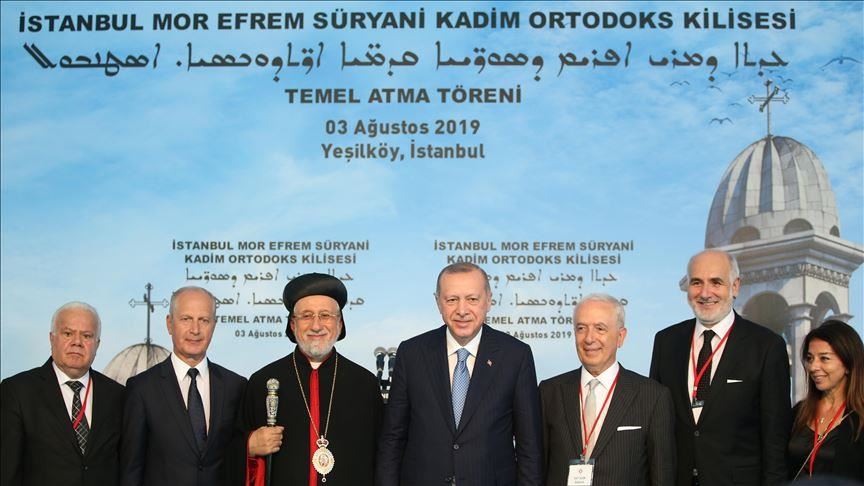 Erdogan: Gereja Ortodoks Suriah beri Istanbul kekayaan baru