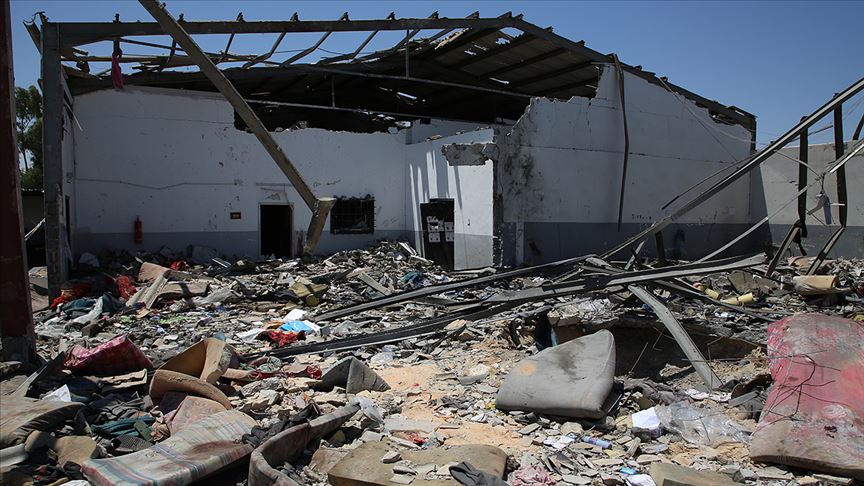 Libya'da Hafter güçlerinden hava saldırısı: 45 ölü