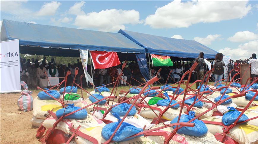 Turkish aid group supports agriculture in Burkina Faso