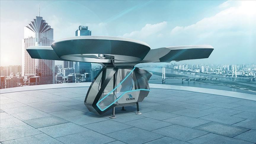 Defense firm unveils Turkey's 1st flying car prototype