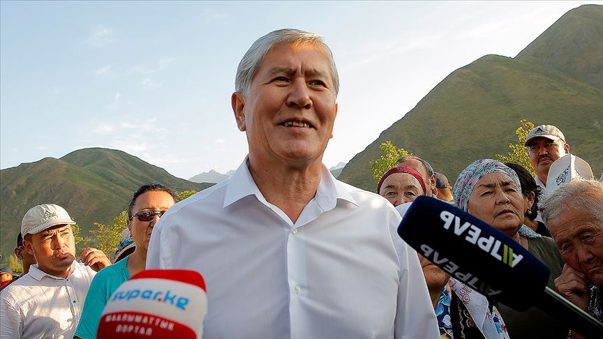 Kırgızistan'da eski Cumhurbaşkanı Atambayev krizi 