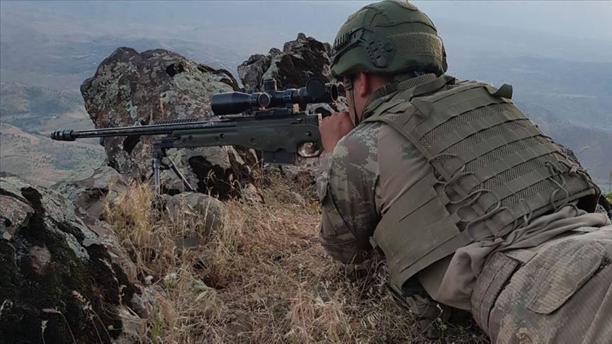 الجيش التركي يحيد 6 إرهابيين من "بي كا كا" شمالي العراق
