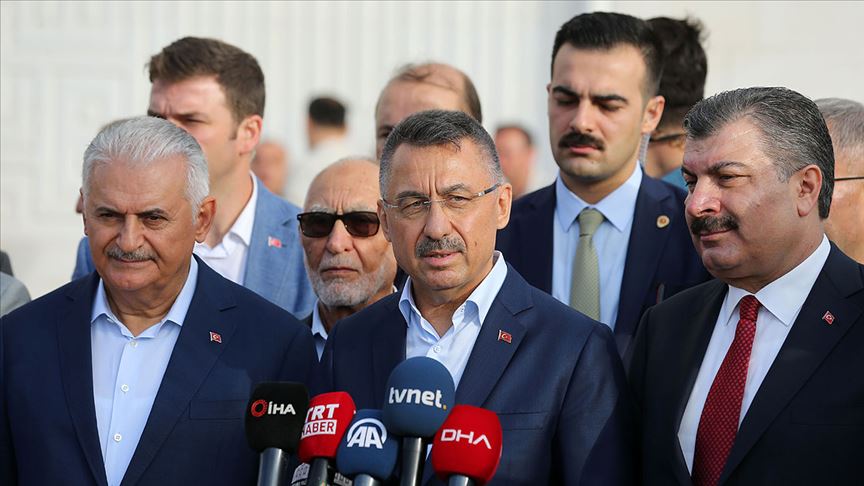 Cumhurbaşkanı Yardımcısı Oktay: Akdeniz'deki sondaj çalışmalarımız kararlılıkla devam edecek