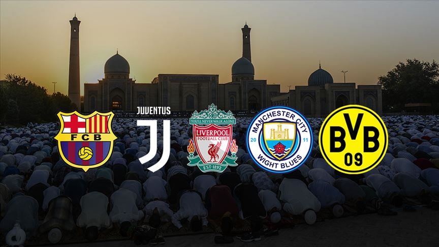 Водечките европски фудбалски клубови со честитки за Курбан бајрам