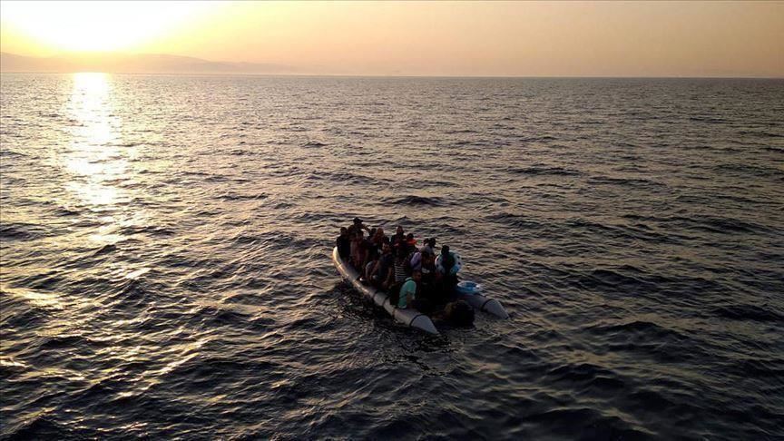 گارد ساحلی ترکیه 41 مهاجر را از خطر غرق شدن نجات داد