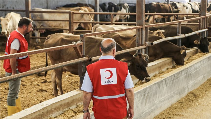 Turkish Red Crescent distributes Eid meat in Indonesia