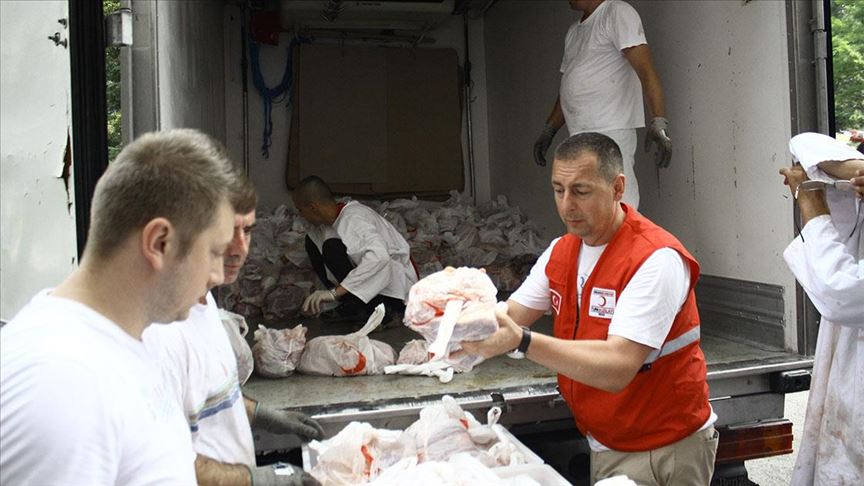 Turski Crveni polumjesec donirao 700 kilograma kurbanskog mesa u Zenici