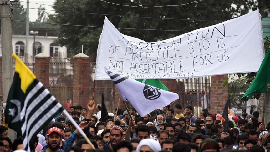Marsh protestues në Kashmirin e administruar nga Pakistani