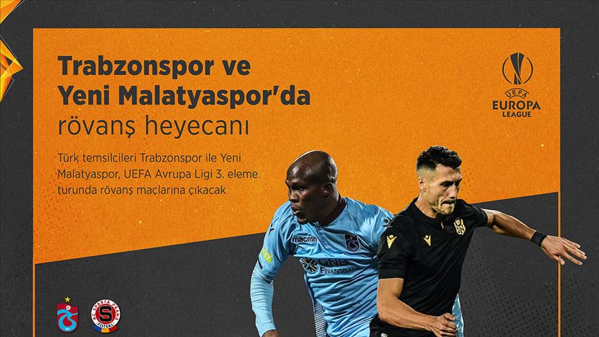Trabzonspor ve Yeni Malatyaspor'da rövanş heyecanı