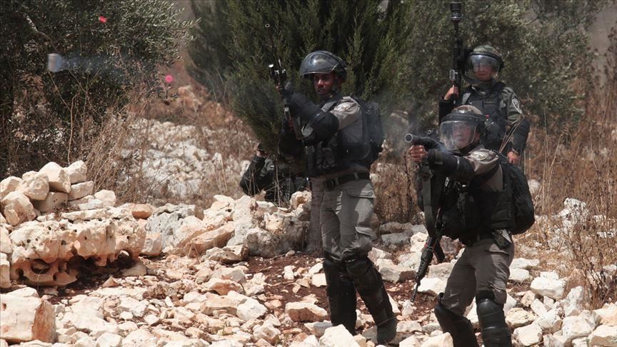 یورش نظامیان اسرائیل به تجمع فلسطینیان؛ 33 زخمی