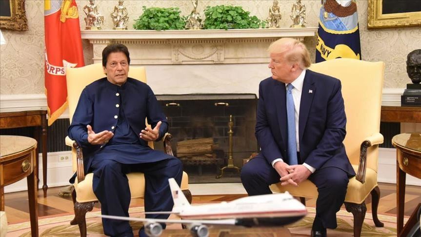 US president, Pakistani premier discuss Kashmir