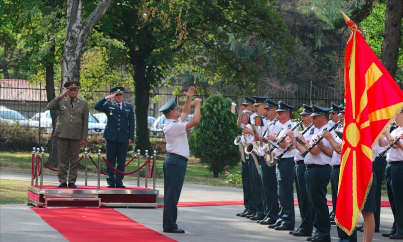 Бугарска воена делегација во посета на Северна Македонија