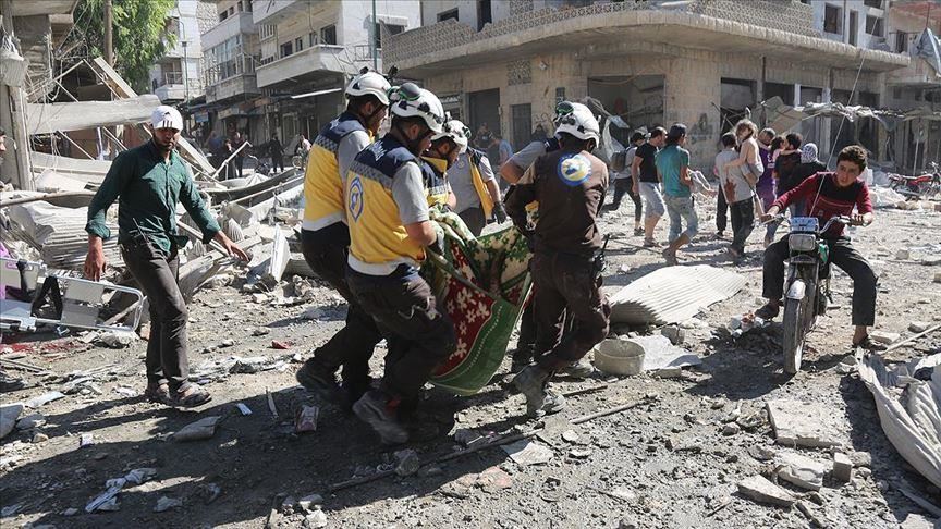 Russian airstrikes kill 13 civilians in Idlib, Syria