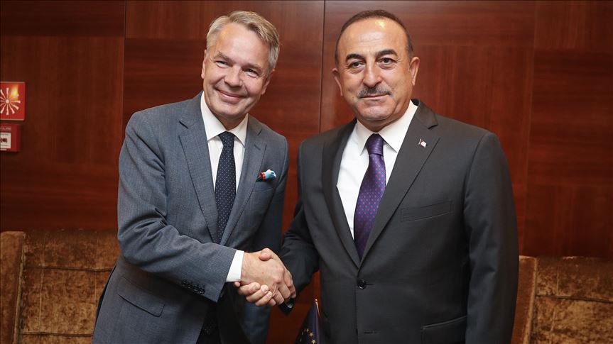 دیدار وزرای امور خارجه ترکیه و فنلاند در خارطوم