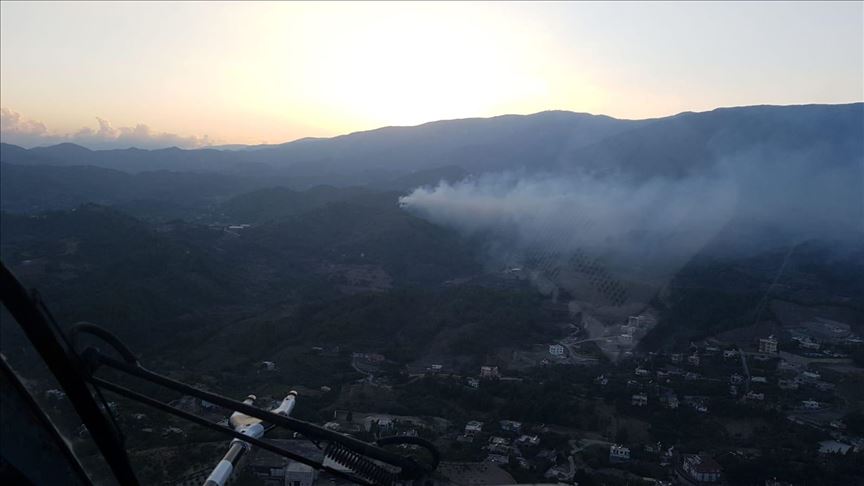 Hatay'daki orman yangını kontrol altına alındı