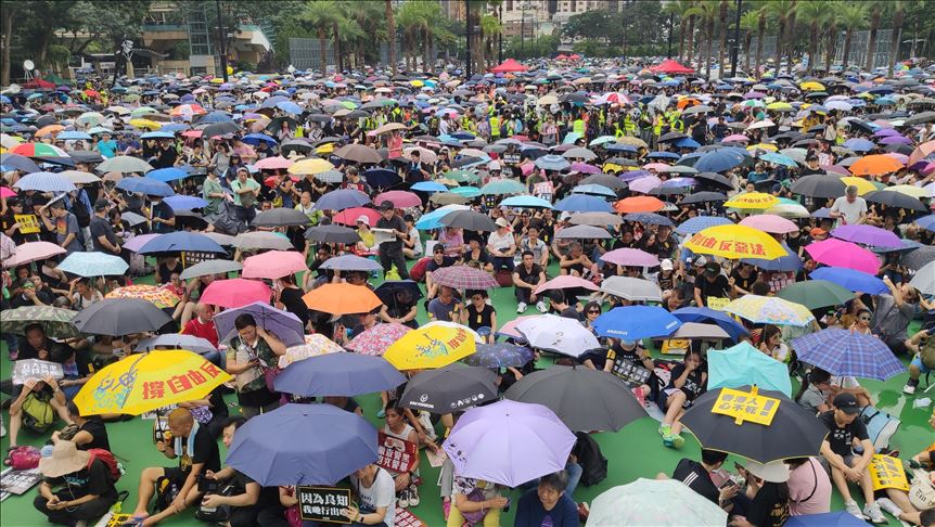 Continúan este domingo las protestas en Hong Kong