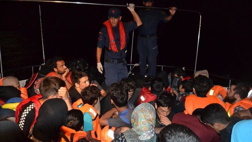 ضبط 469 مهاجرا غير نظامي شمال غربي تركيا 