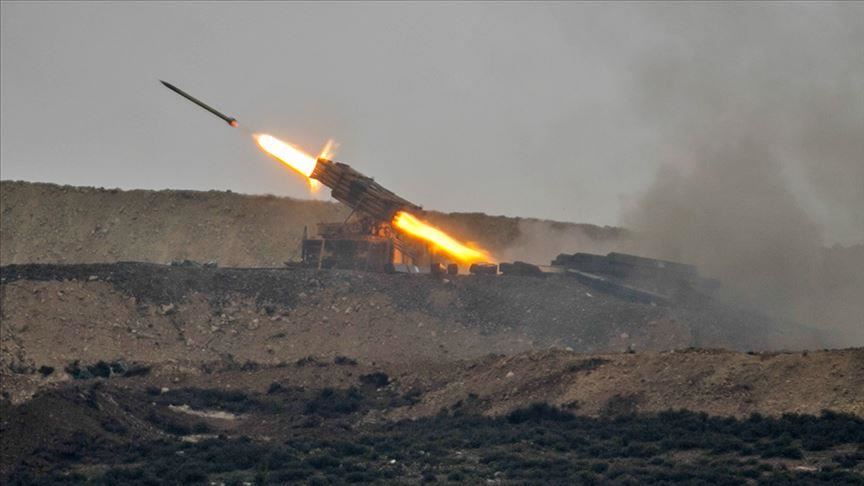 Turkish forces hit terrorist targets in N. Syria