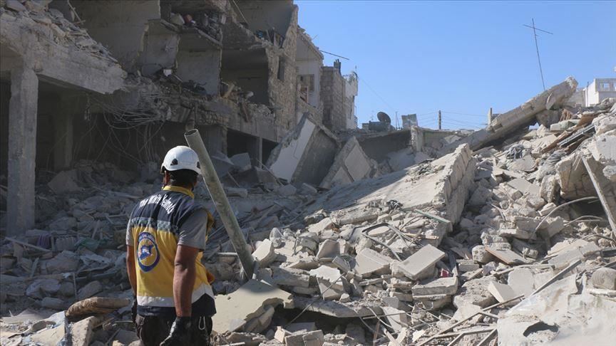 Regime, Russian airstrikes kill 6 in Idlib, Syria