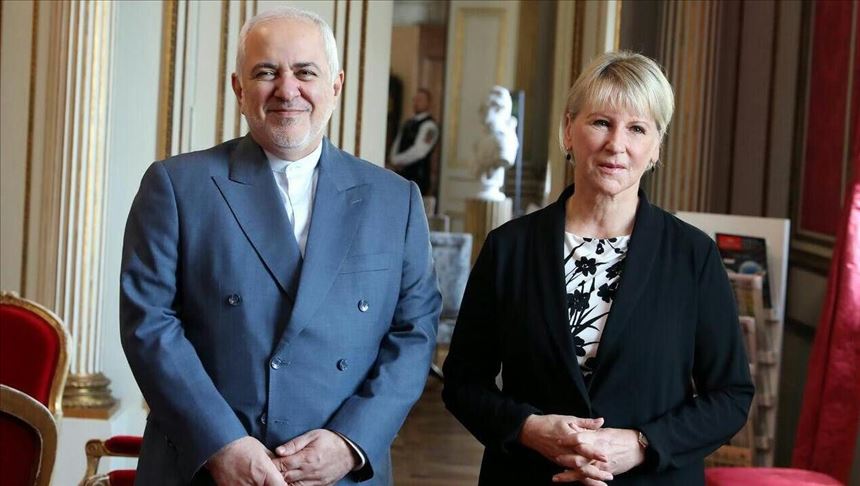 دیدار وزرای امور خارجه ایران و سوئد در استکهلم 