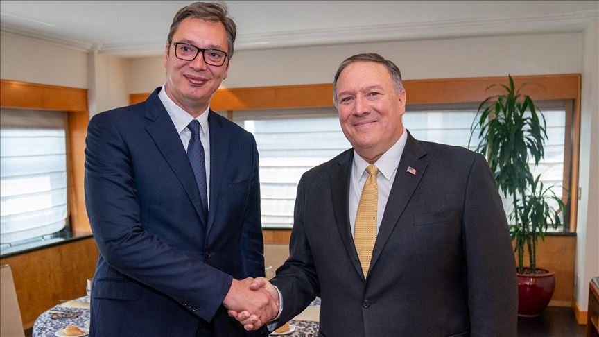 Pompeo i Vučić razgovarali o dijalogu Srbije i Kosova