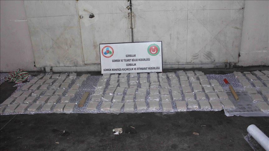 Sekuestrohen mbi 230 kg heroinë në Turqinë lindore