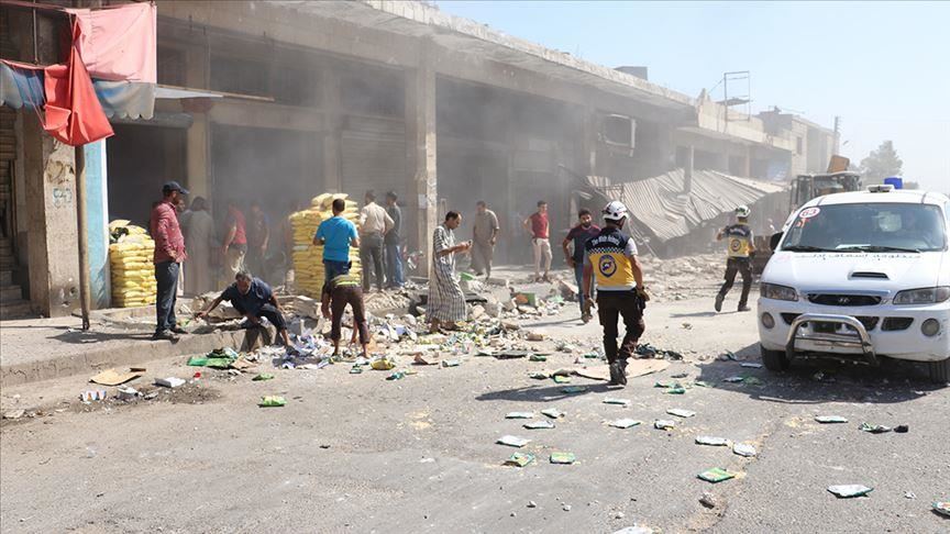 Regime, Russia airstrikes kill 5 in Syria's Idlib 