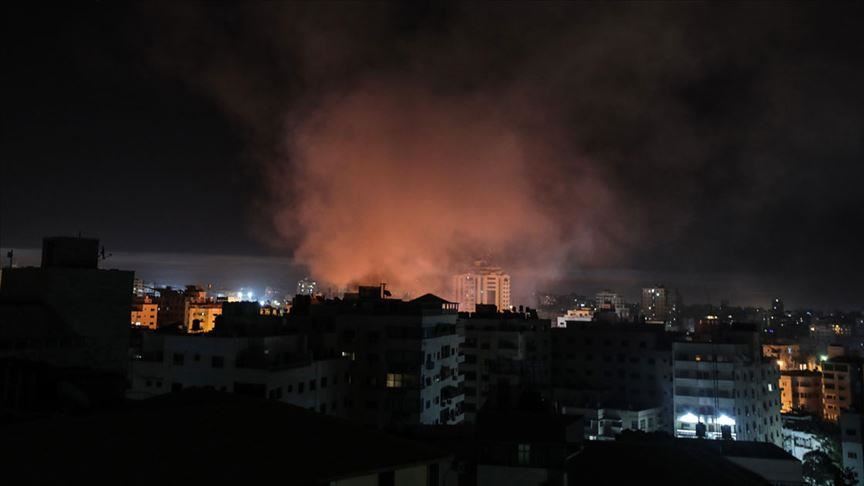 Израелски воени авиони нападнаа неколку точки во Газа