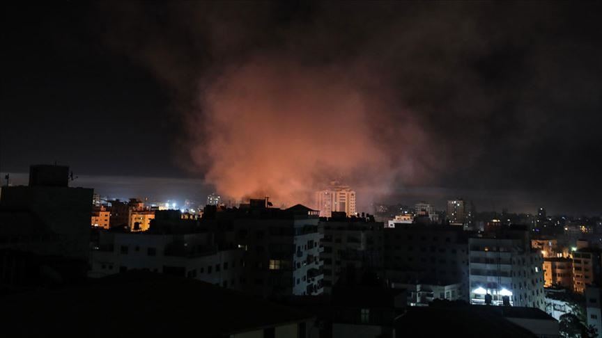 Israel carries out airstrike in Gaza after rocket fire