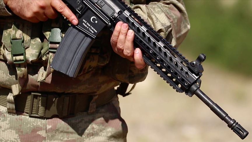 МРТ-55 - штурмовая винтовка на вооружении сил безопасности Турции 